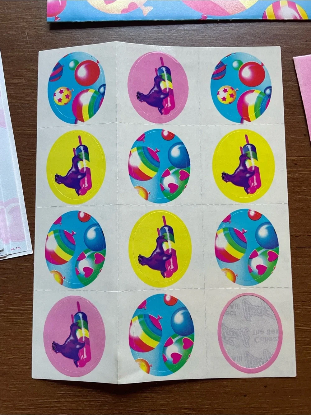 Vintage 1990 Lisa Frank Stationery Lot